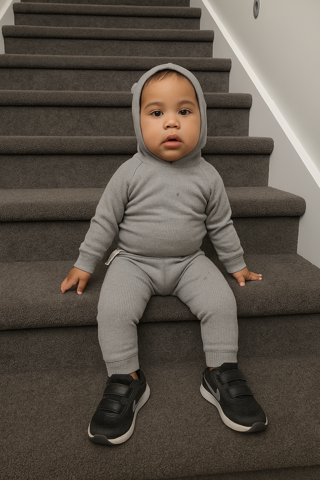 LUXE Cub Ribbed tracksuit (6 - 12months)